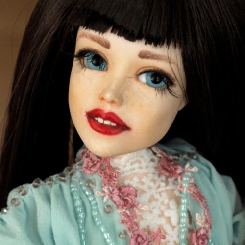 Шарнирная кукла, полиуретан, авторская работа, интерьерная кукла, игровая кукла