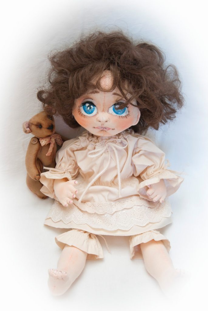 кукла текстильная, авторская работа