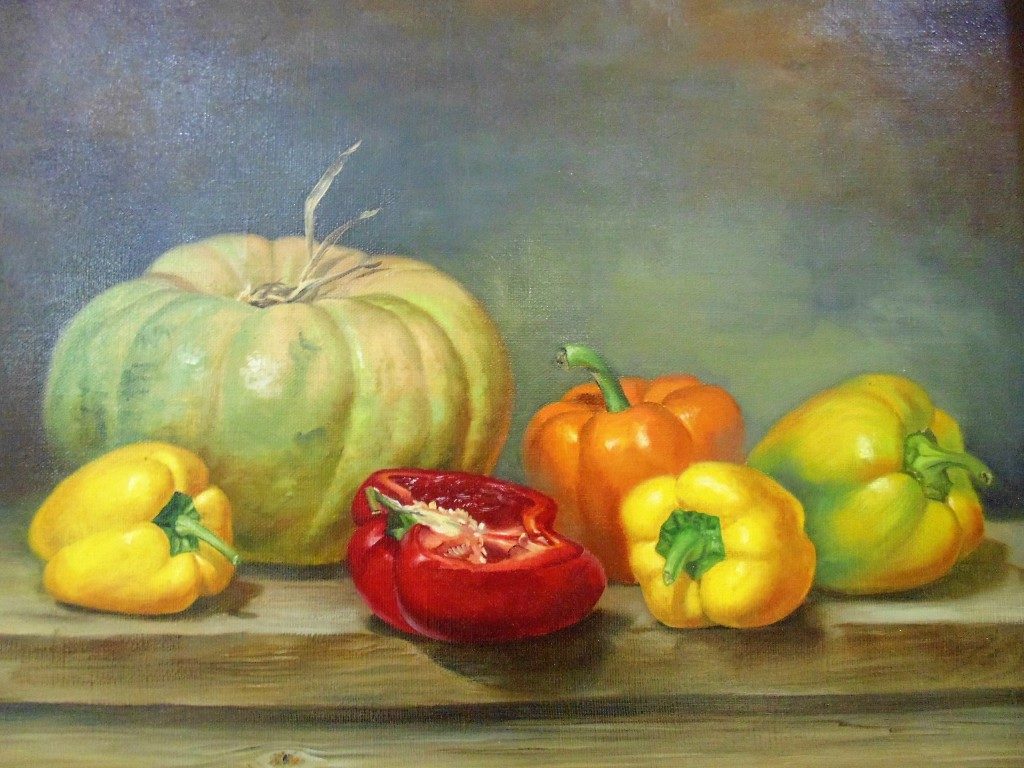 масло, холст