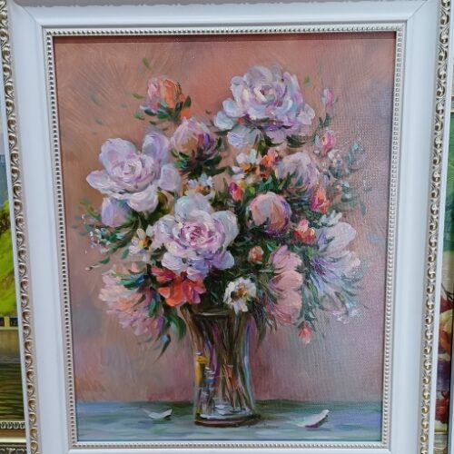 Картина интерьерная "Подарок лета", х\м, 38*30