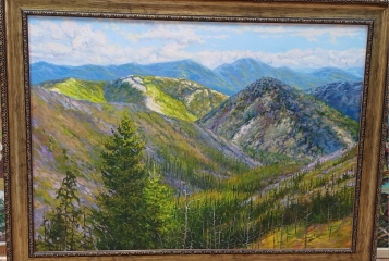Картина "Дальние дали", х\м, 50*75