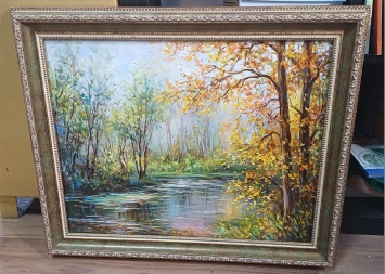 Картина "Волшебство осени", 40*50, х\м
