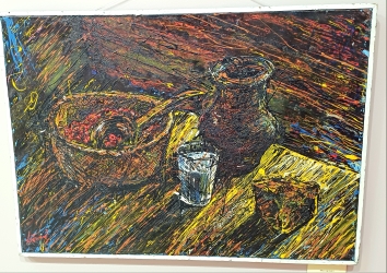 Картина "Натюрморт", х\м, 50*70, 1991 г