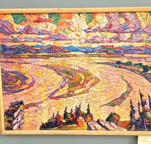 Картина "Амур", х\м, 60*85, 1990 г