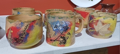 Кружка . Керамика . Ручная работа