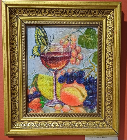 Картина "Вечерний стол", 20*15, х\м